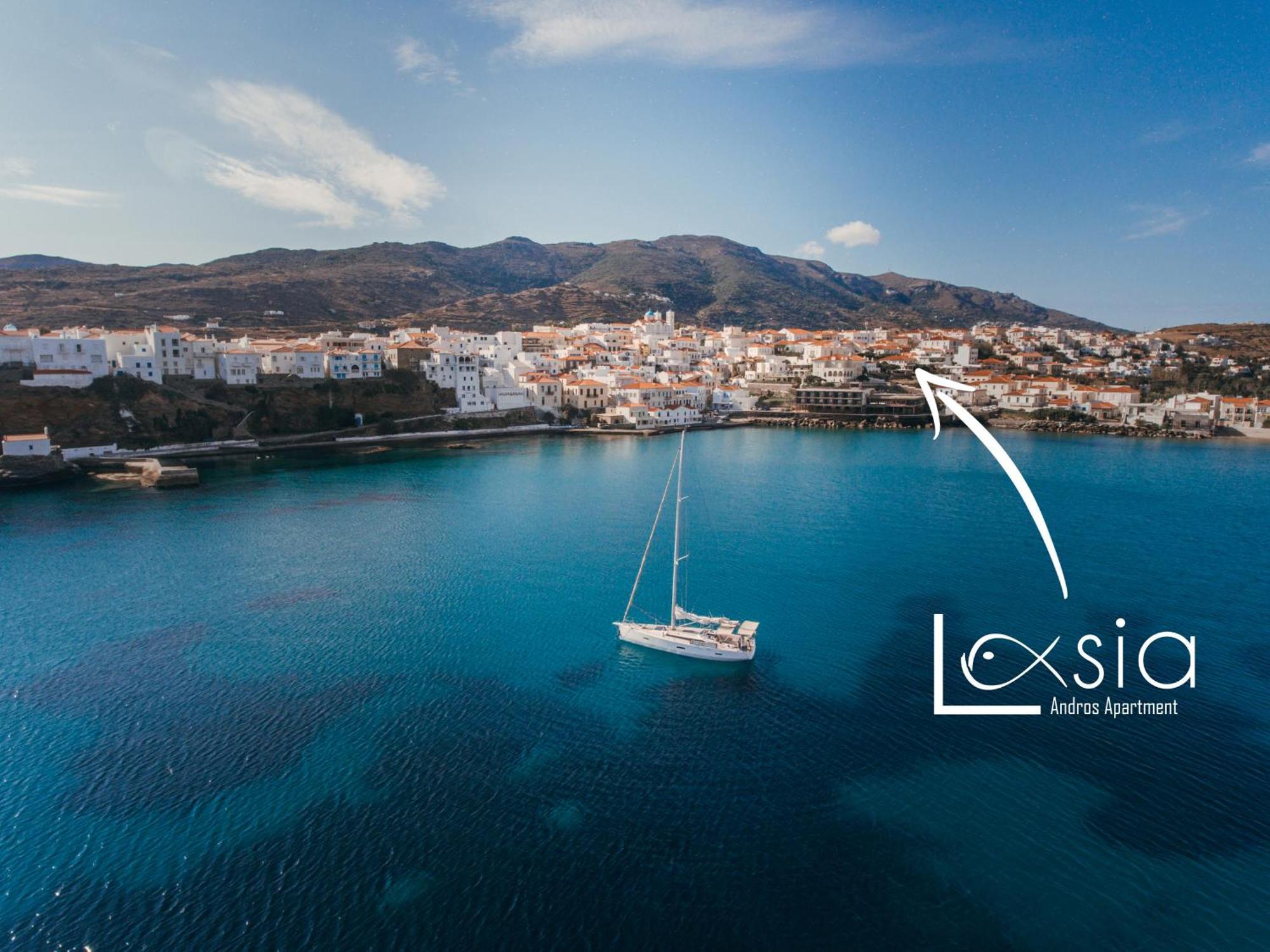 Andros Apartment - Lasia ภายนอก รูปภาพ