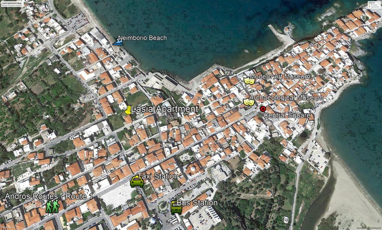 Andros Apartment - Lasia ภายนอก รูปภาพ